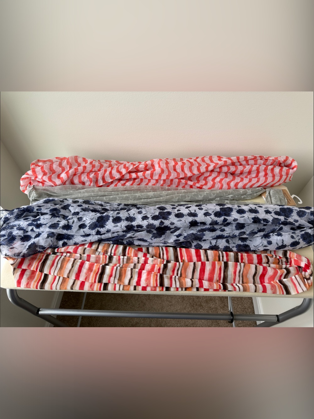 4 scarves for the price of 1